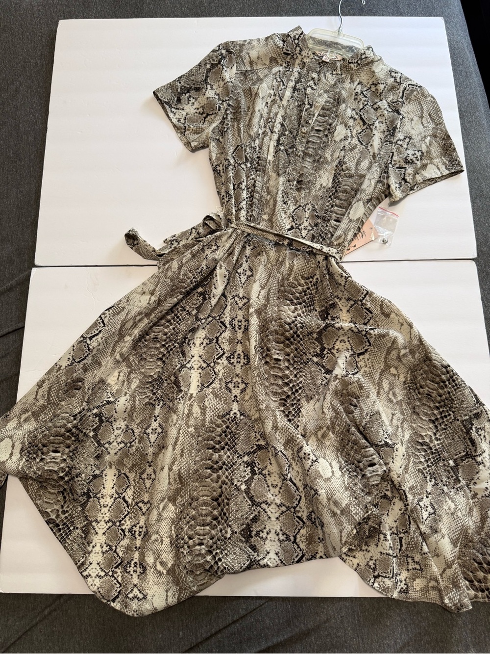 Button Down Shirt - Snake Print